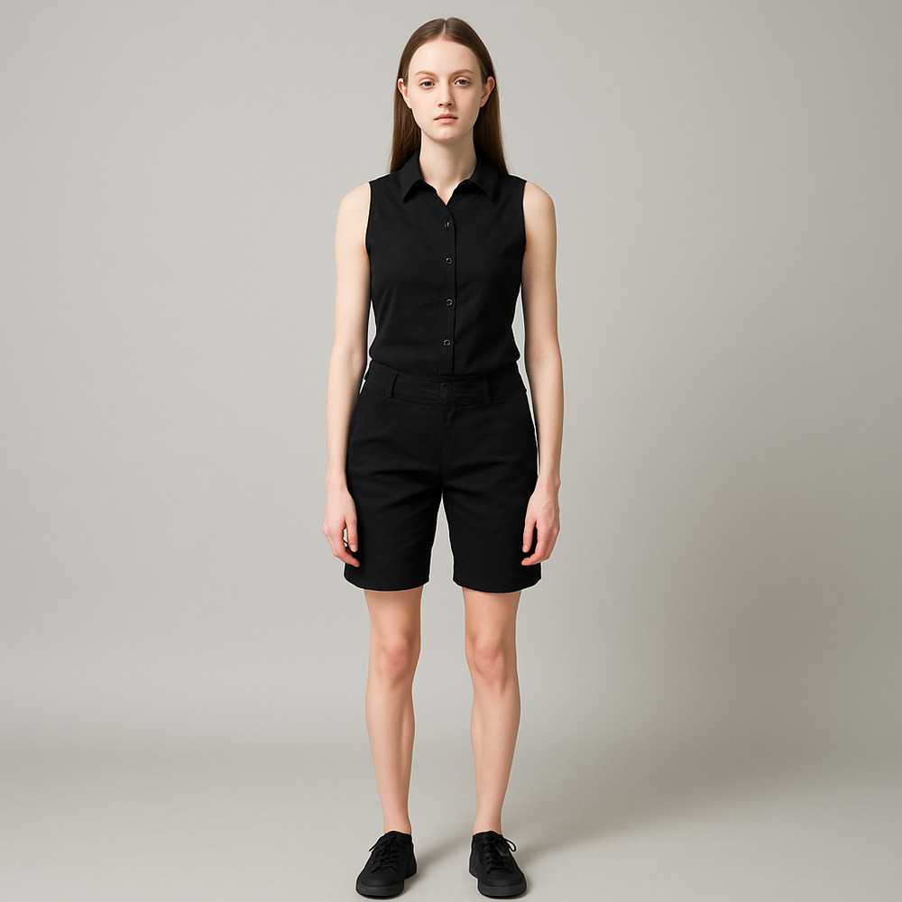 Mossimo Black Bermuda Shorts Classic Size 2
